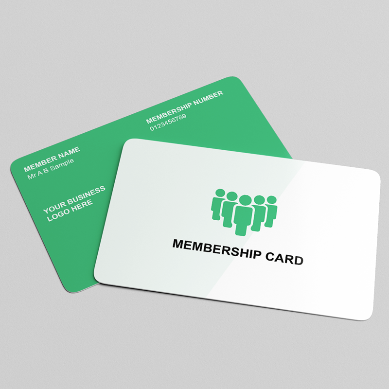 Show details for Membership Cards with Names / Numbers