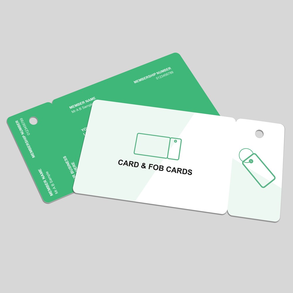 Show details for Card & Fobs with Names / Numbers